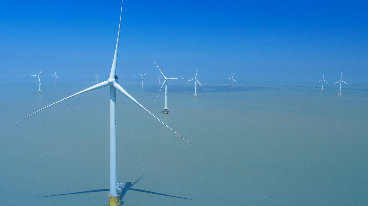 风力发电塔身安装倾角传感器 